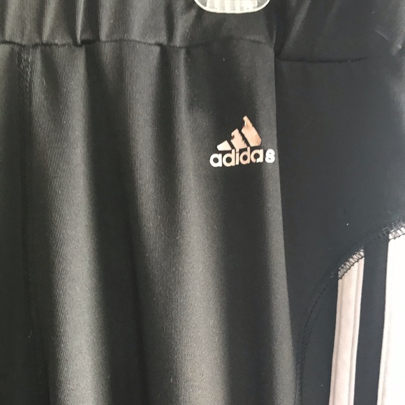 Adidas girls pants black and white size 14 - Picture 3 of 4